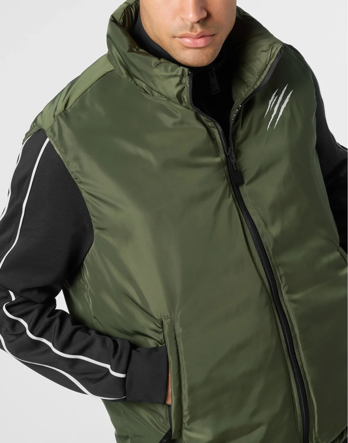Puffer Jacket Vest Shanghai, цвет: Камуфляж