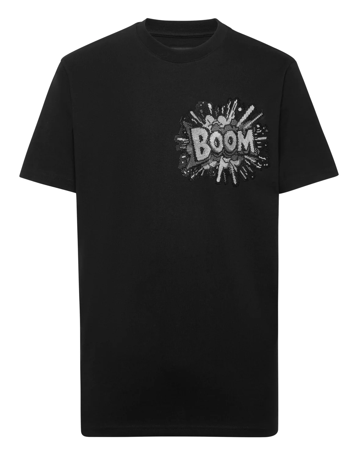 Round Neck T-Shirt Boom Stones, цвет: Черный