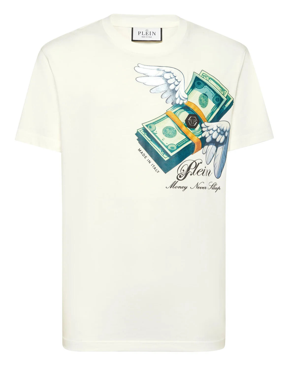 Round Neck T-Shirt Money, цвет: Бежевый