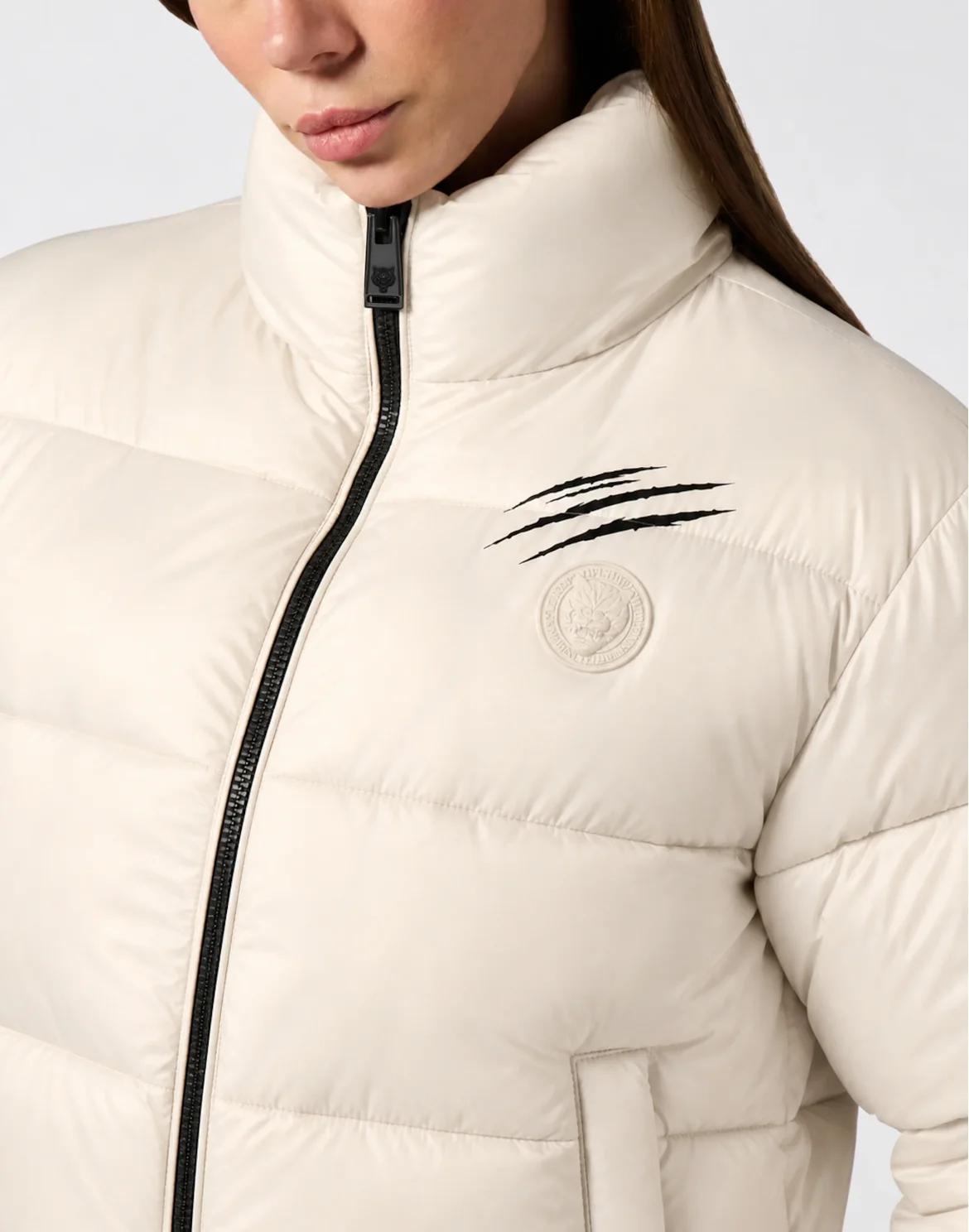 Puffer Jacket Helsinki, цвет: Бежевый