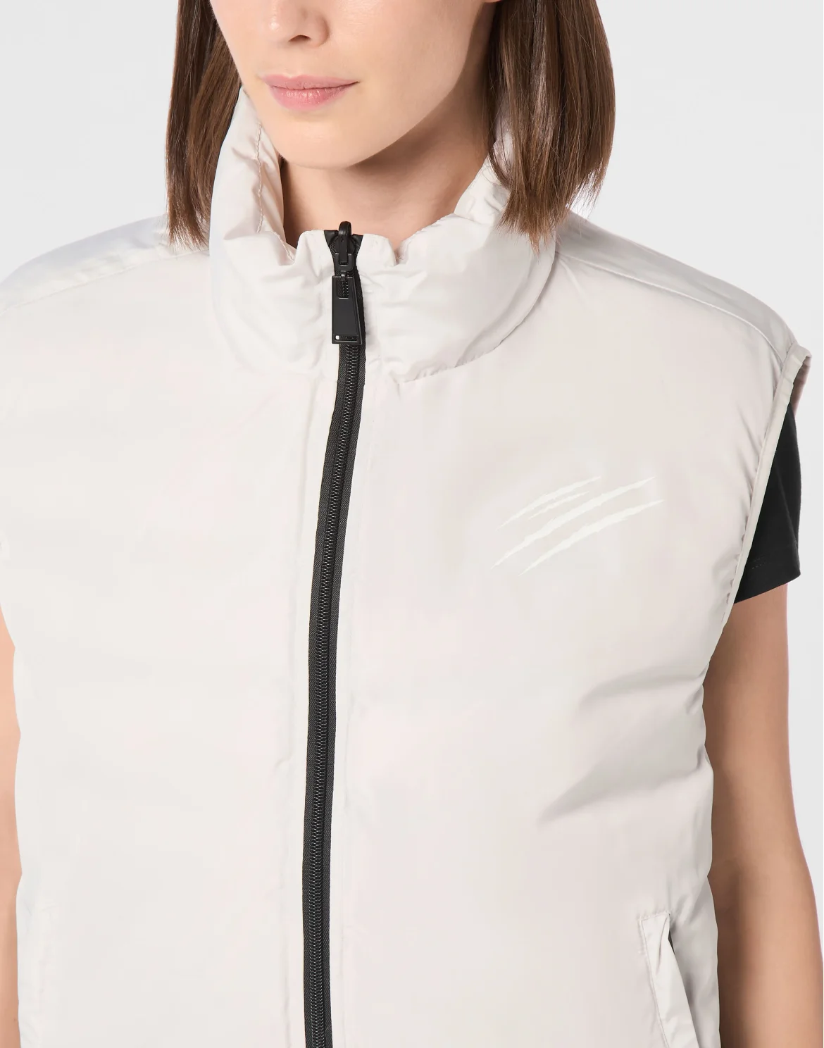 Puffer Termo Jacket Vest, цвет: Бежевый