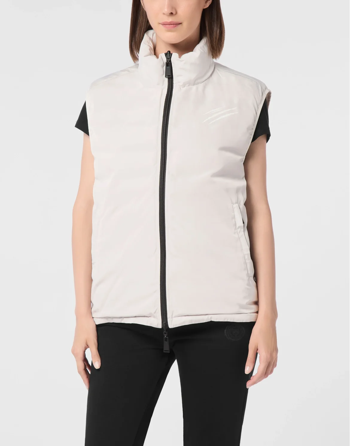 Puffer Termo Jacket Vest, цвет: Бежевый