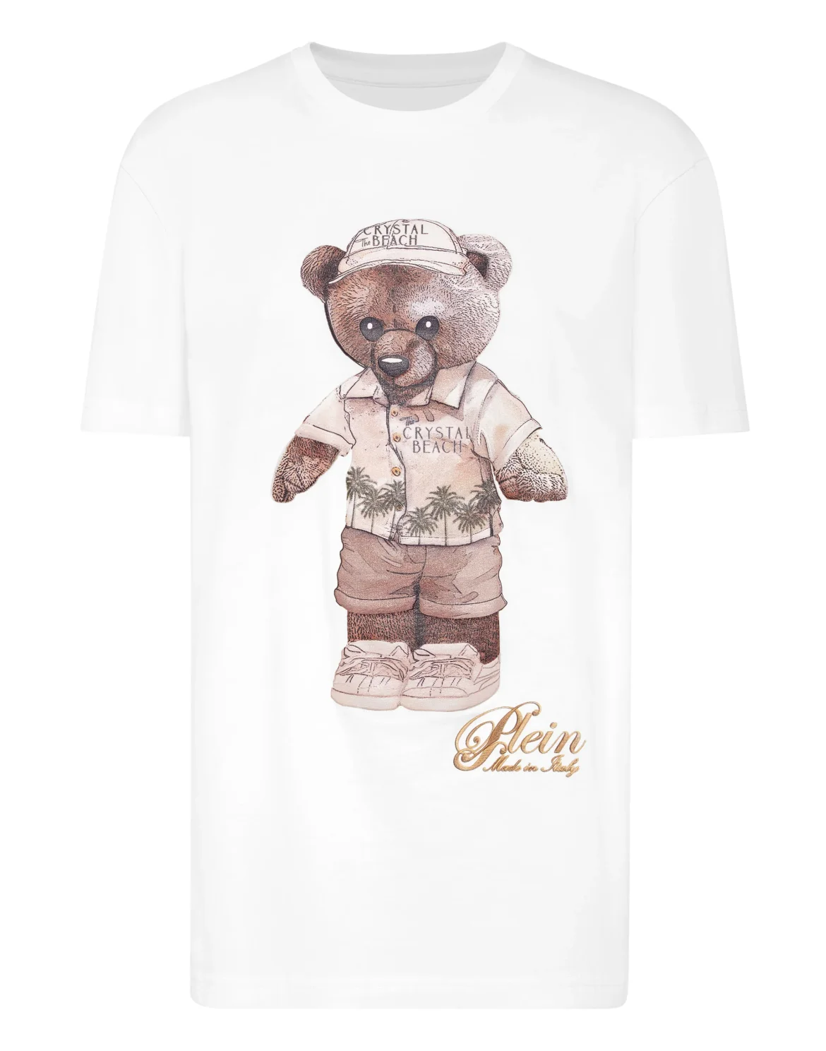 Man Fit T-Shirt Teddy Beach, цвет: Белый