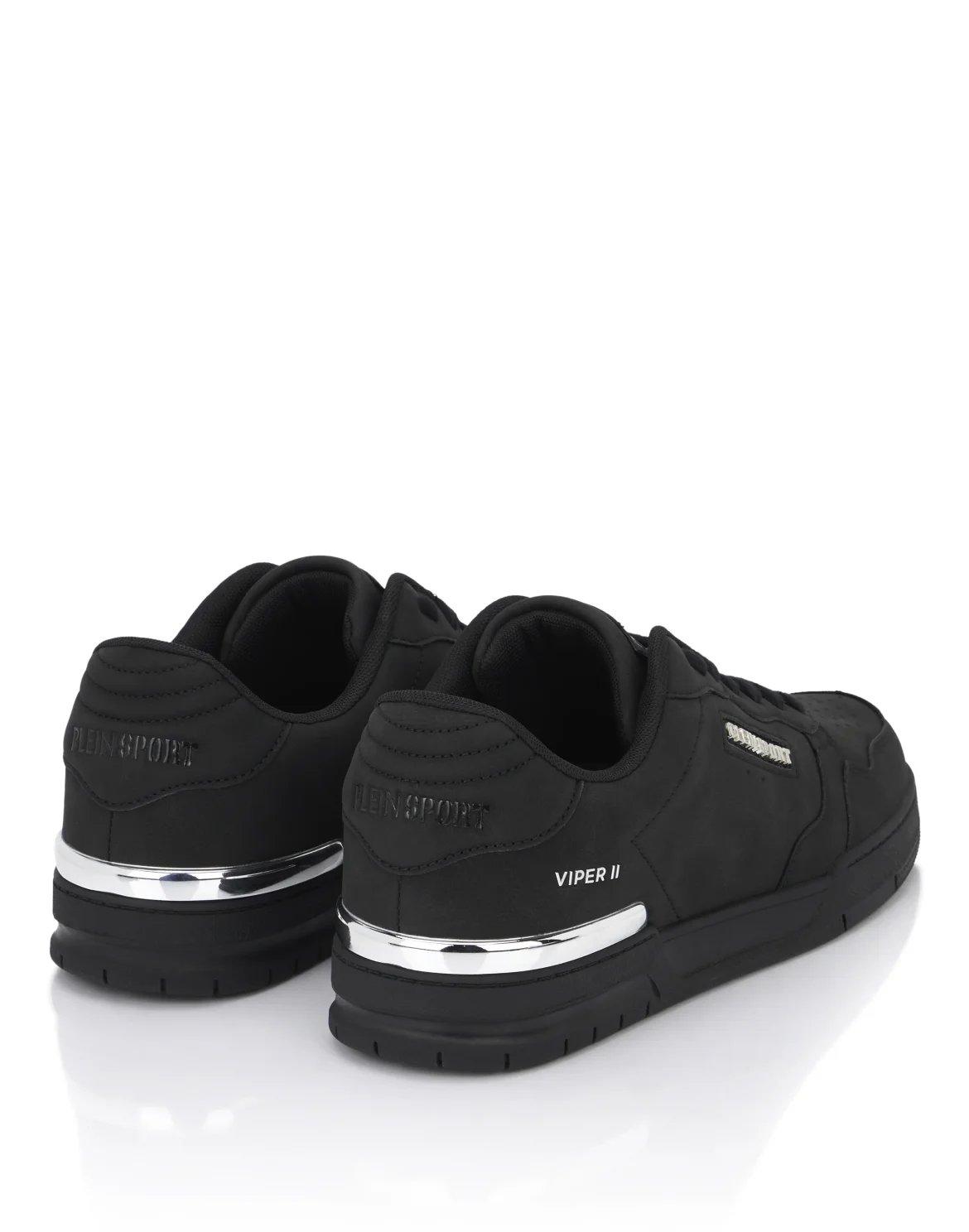 Nabuk Eco Leather Lo-Top Sneakers, цвет: Черный