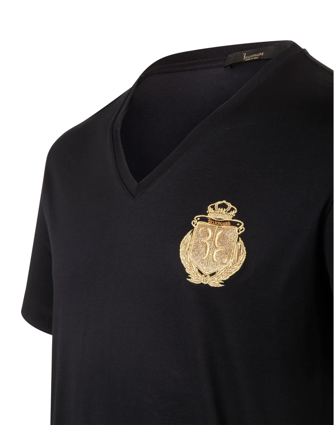 T-shirt V-Neck SS, цвет: Черный