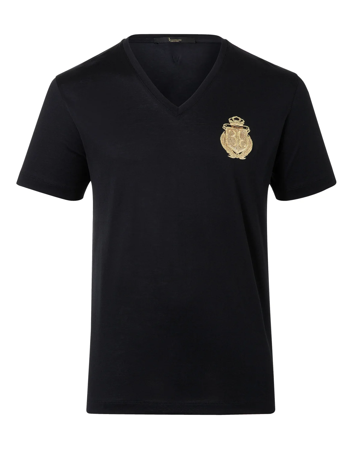 T-shirt V-Neck SS, цвет: Черный