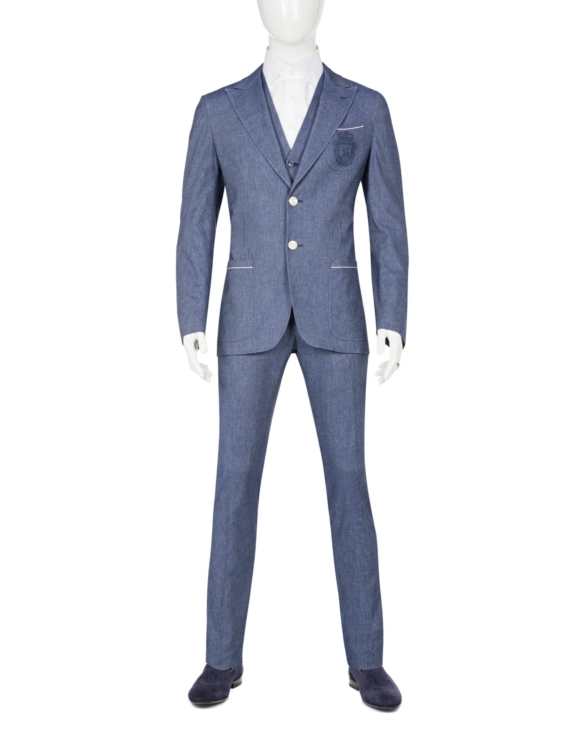 Suit 3 pcs "Freddie", цвет: Голубой