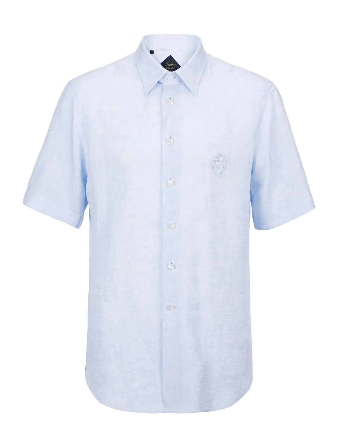 Shirt Silver Cut SS "Barclay", цвет: Голубой