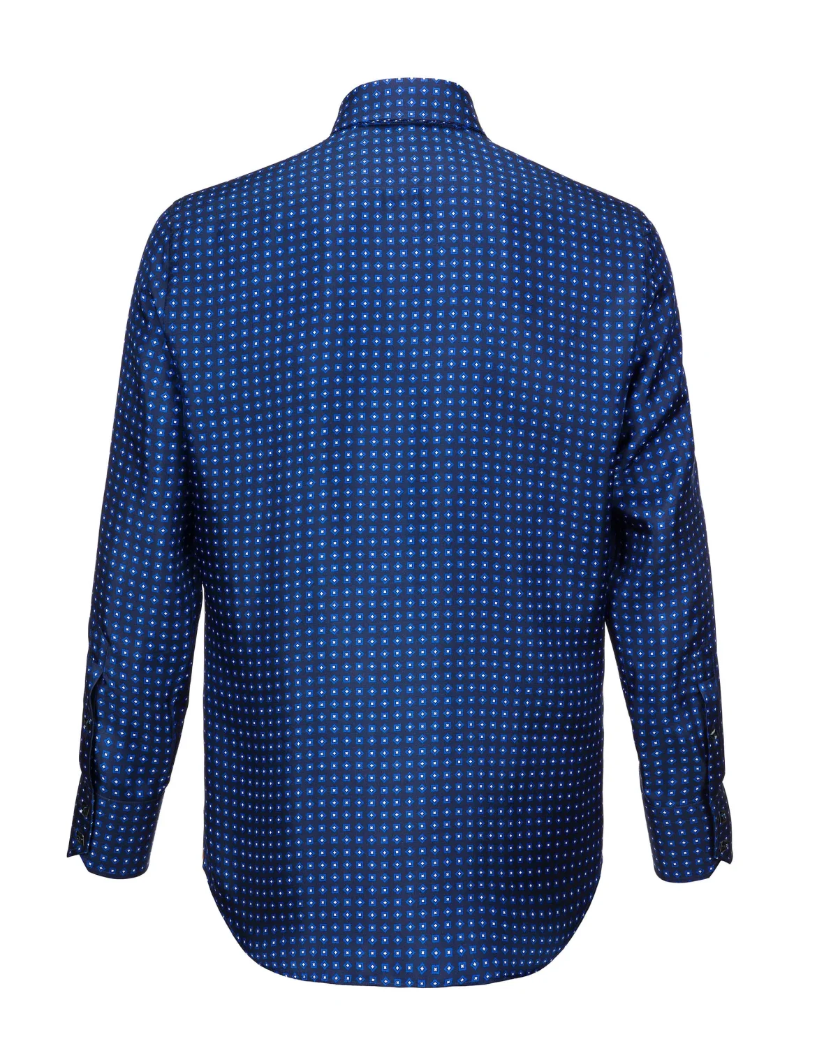 Shirt Silver Cut LS "Brock", цвет: Синий