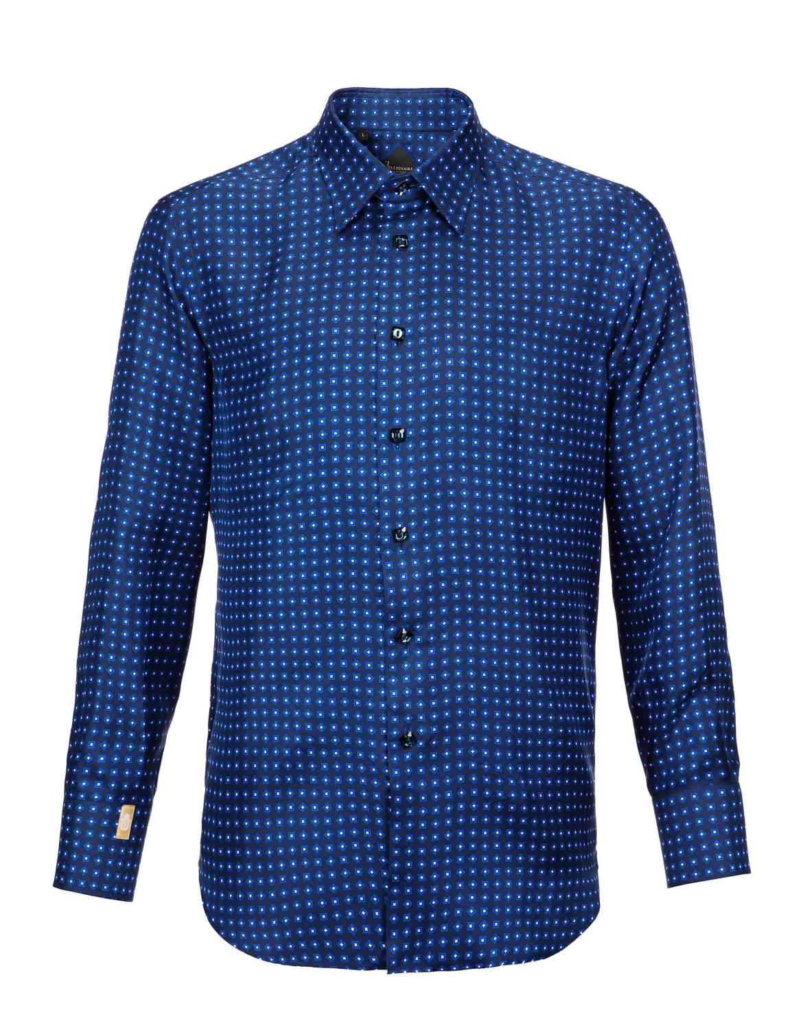 Shirt Silver Cut LS "Brock", цвет: Синий