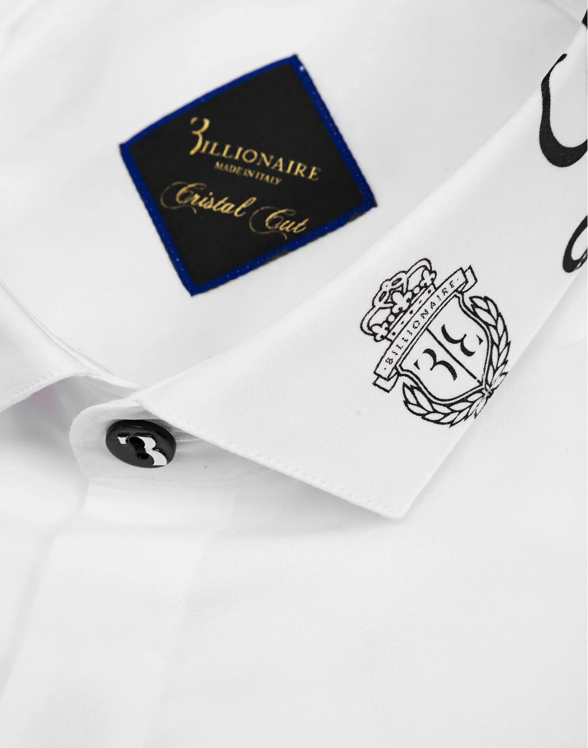 Shirt Crystal cut LS "Cyprien", цвет: Белый