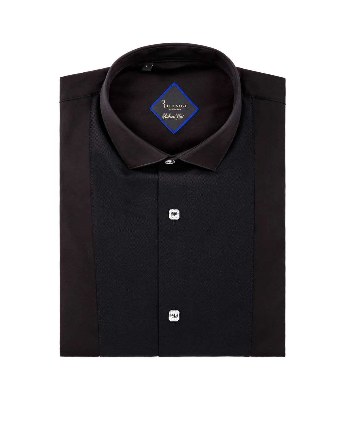 Shirt Silver Cut LS "Dorian", цвет: Черный