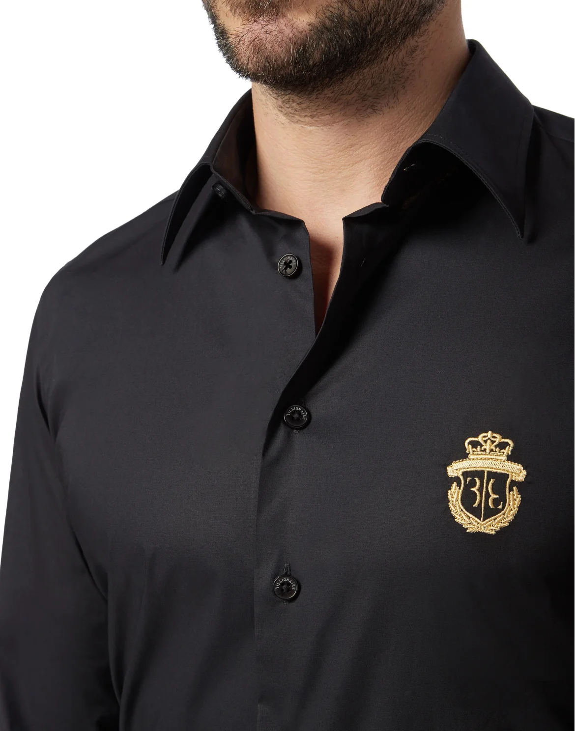Shirt Silver Cut LS "Genf", цвет: Черный