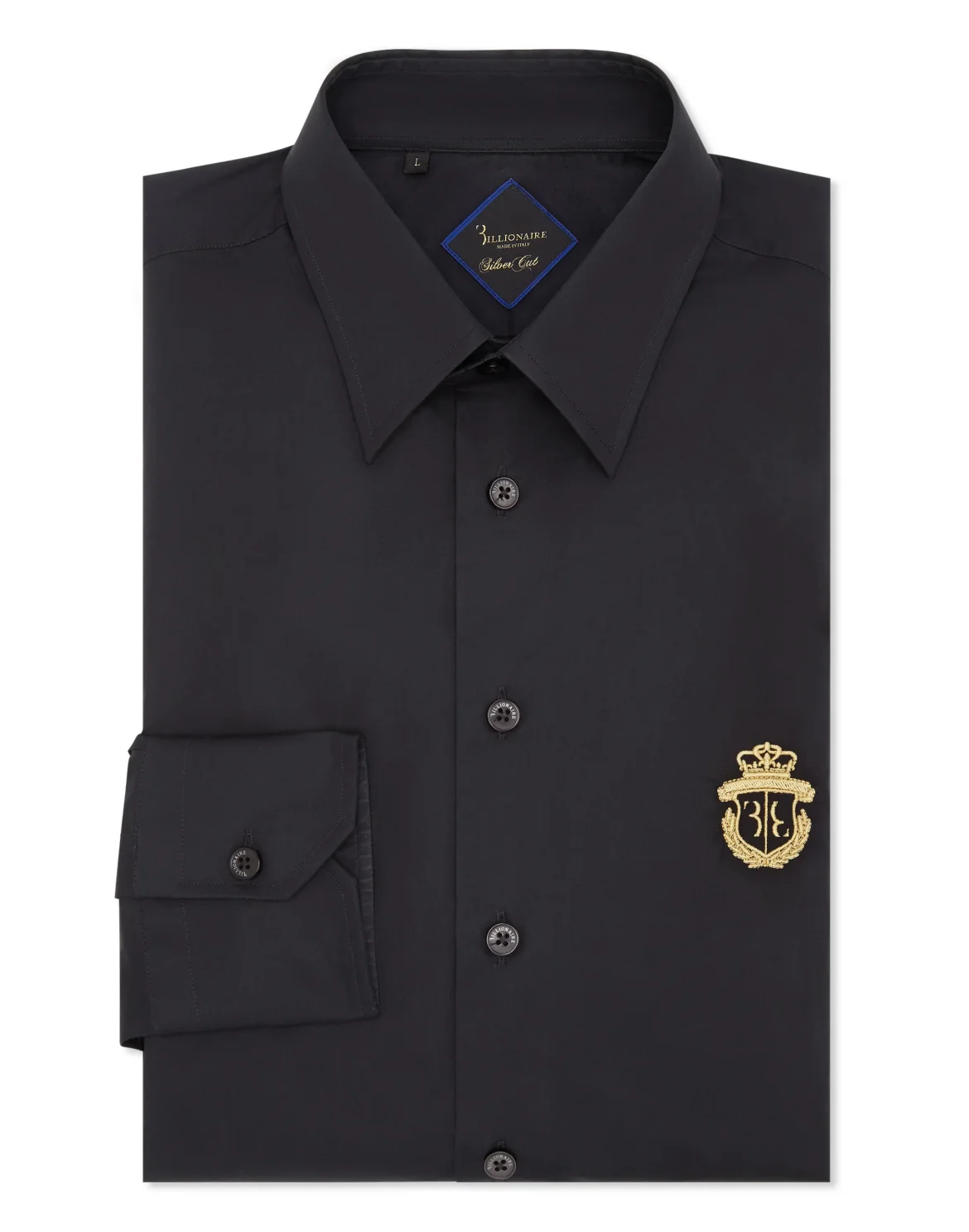 Shirt Silver Cut LS "Genf", цвет: Черный