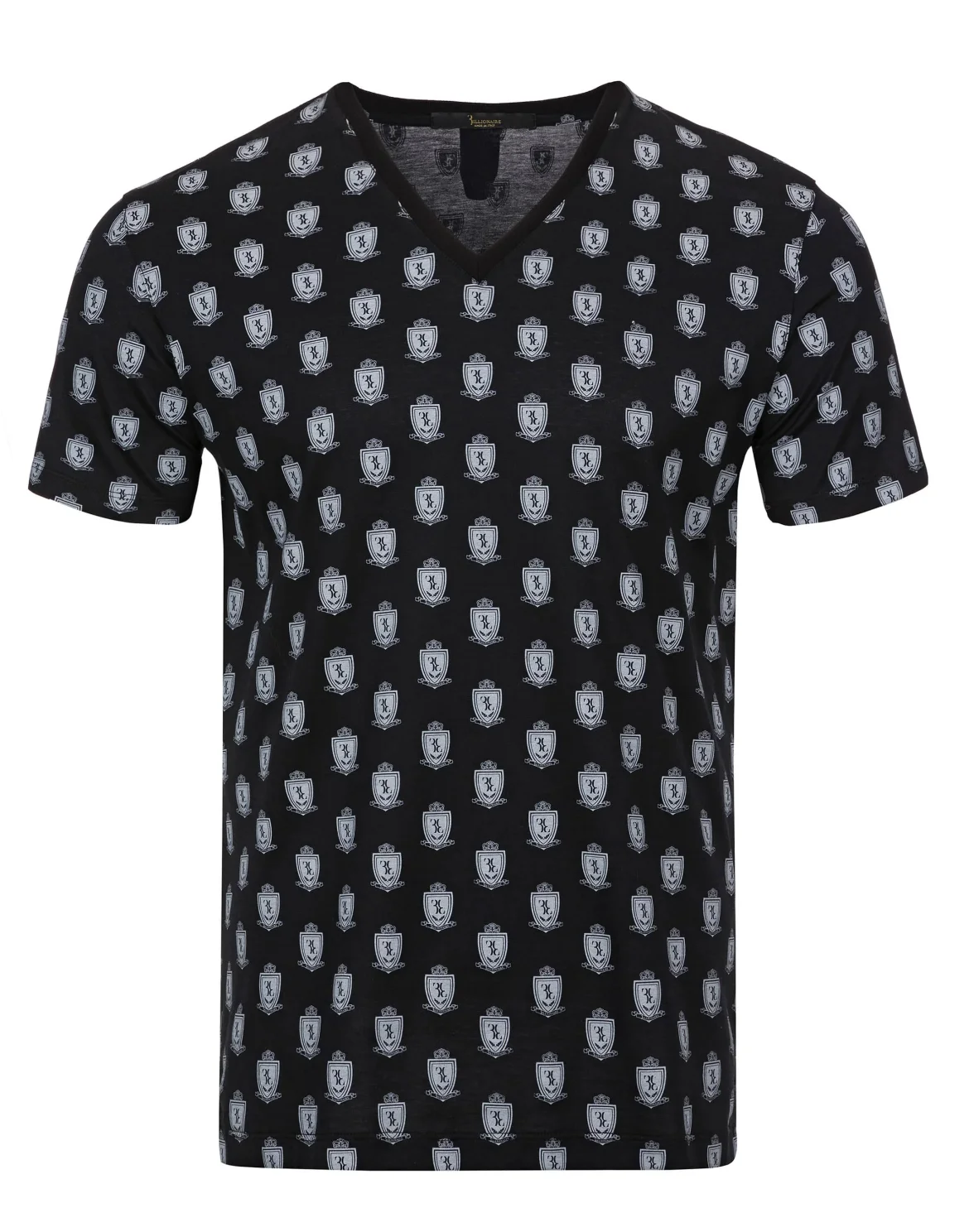 T-shirt V-Neck SS "Paul", цвет: Черный