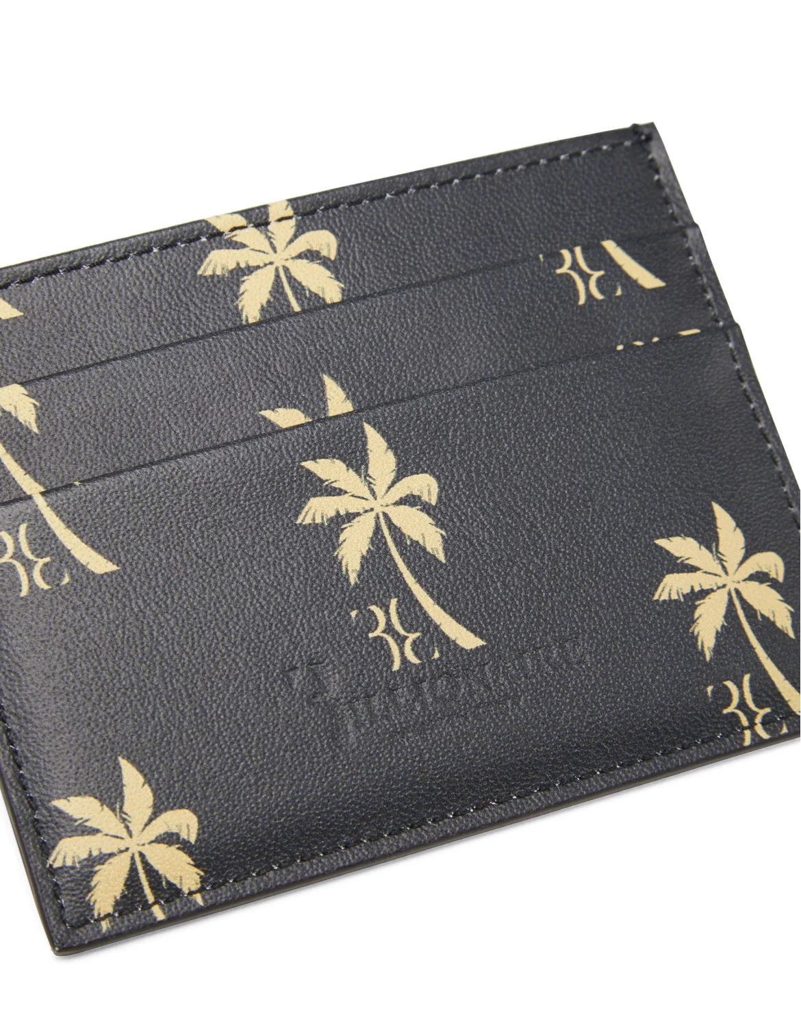 Credit Cards Holder Palms, цвет: Черный
