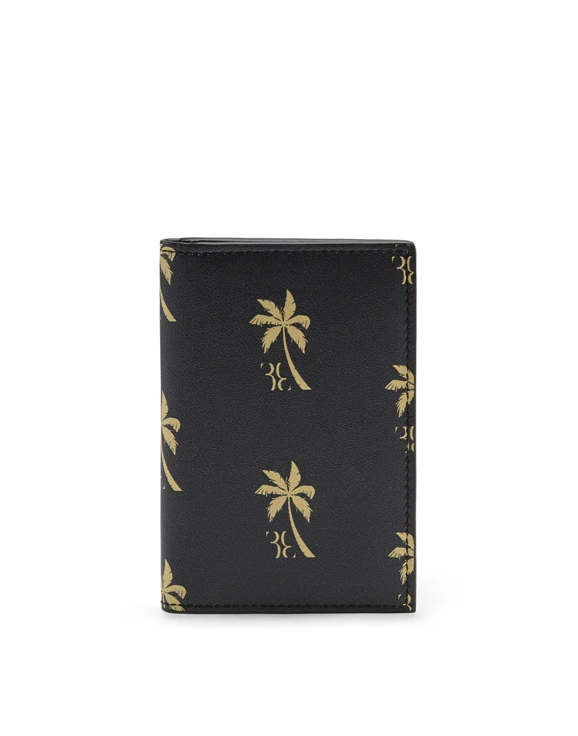 Credit Cards Holder Palms, цвет: Черный