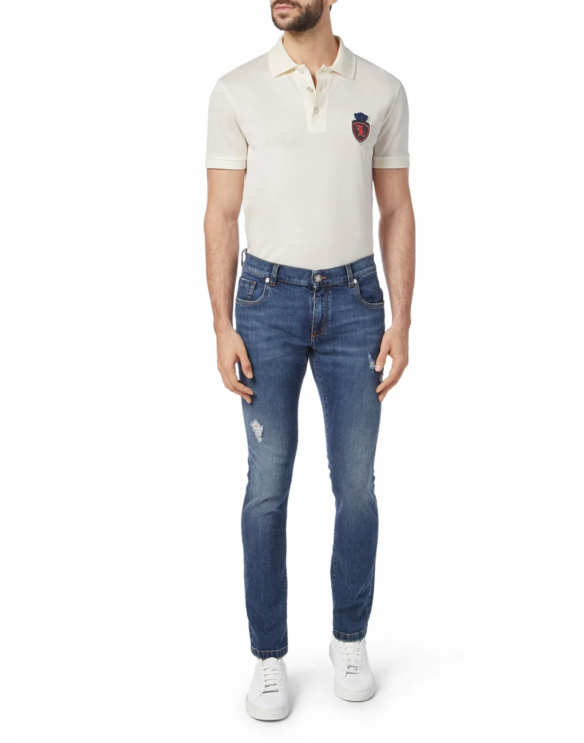 Super slim fit Members only, цвет: Синий