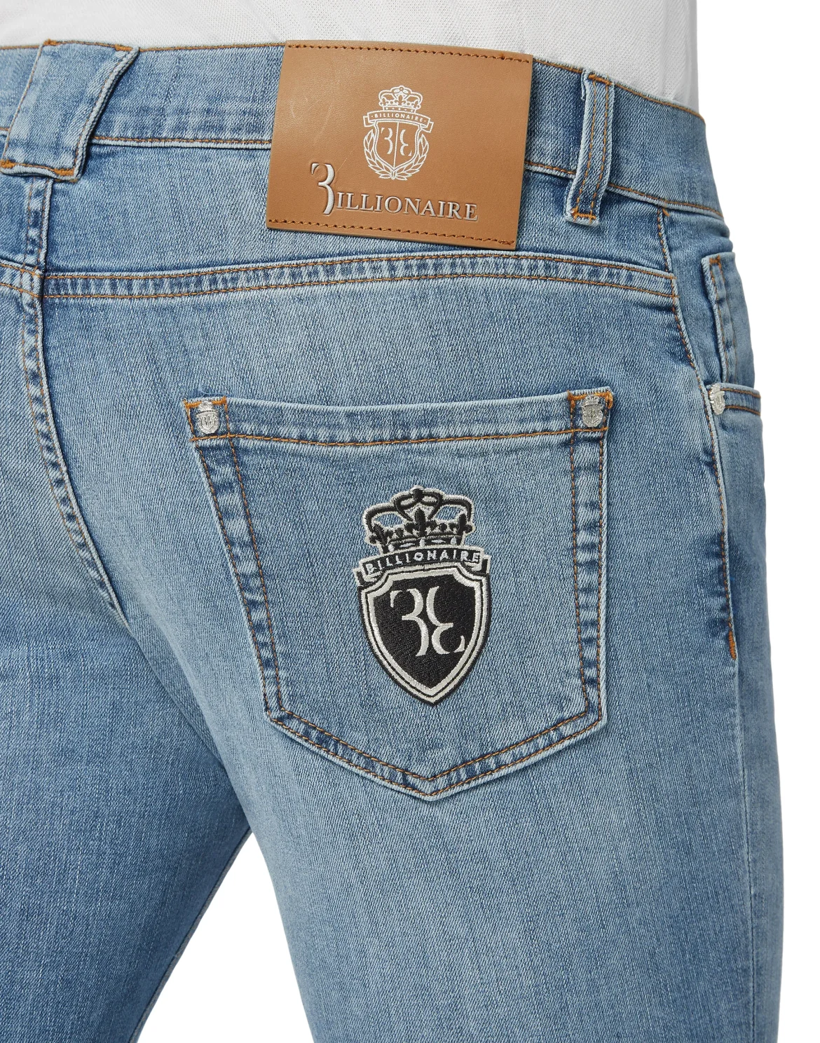 Super slim fit Crest, цвет: Голубой