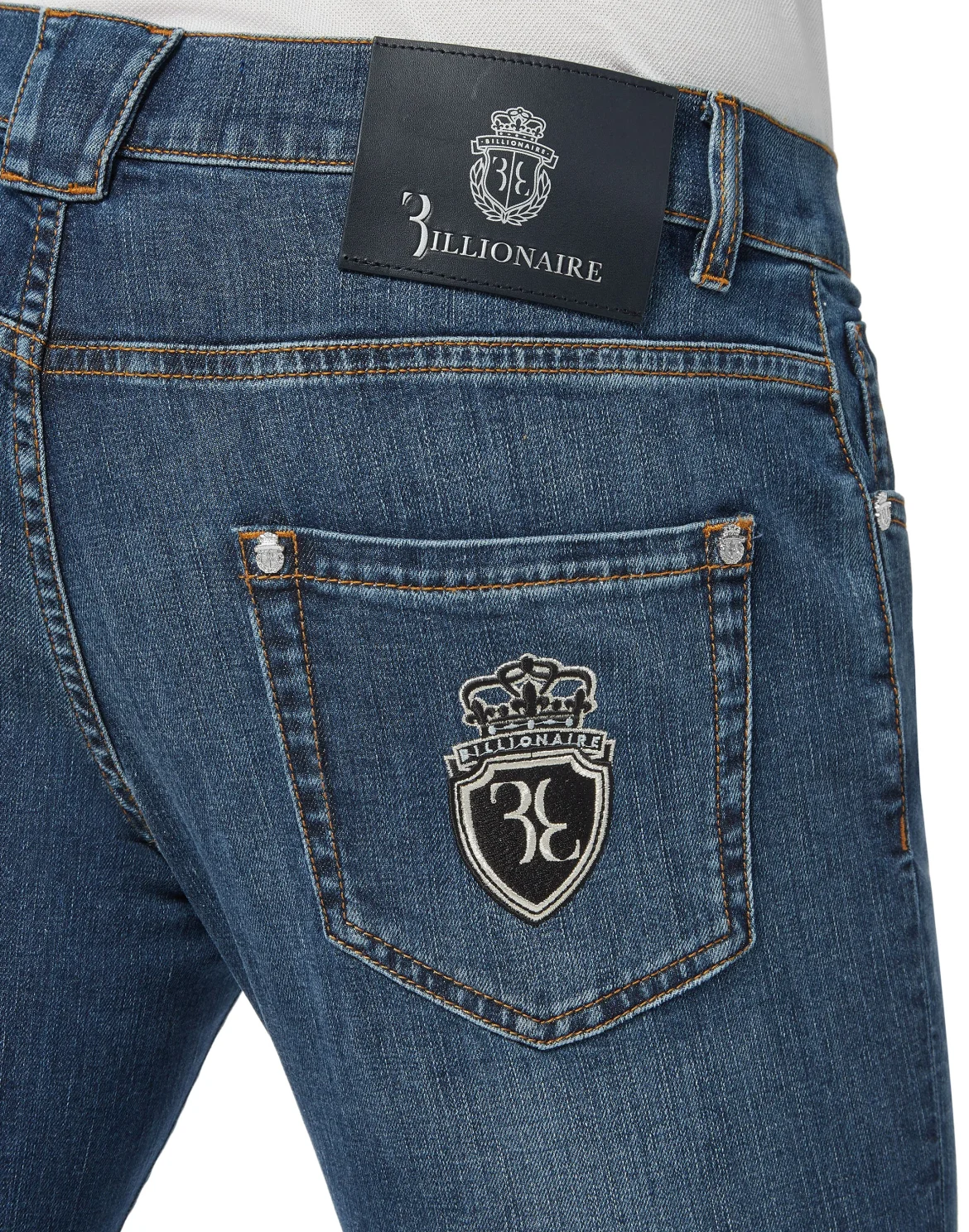 Super slim fit Crest, цвет: Синий