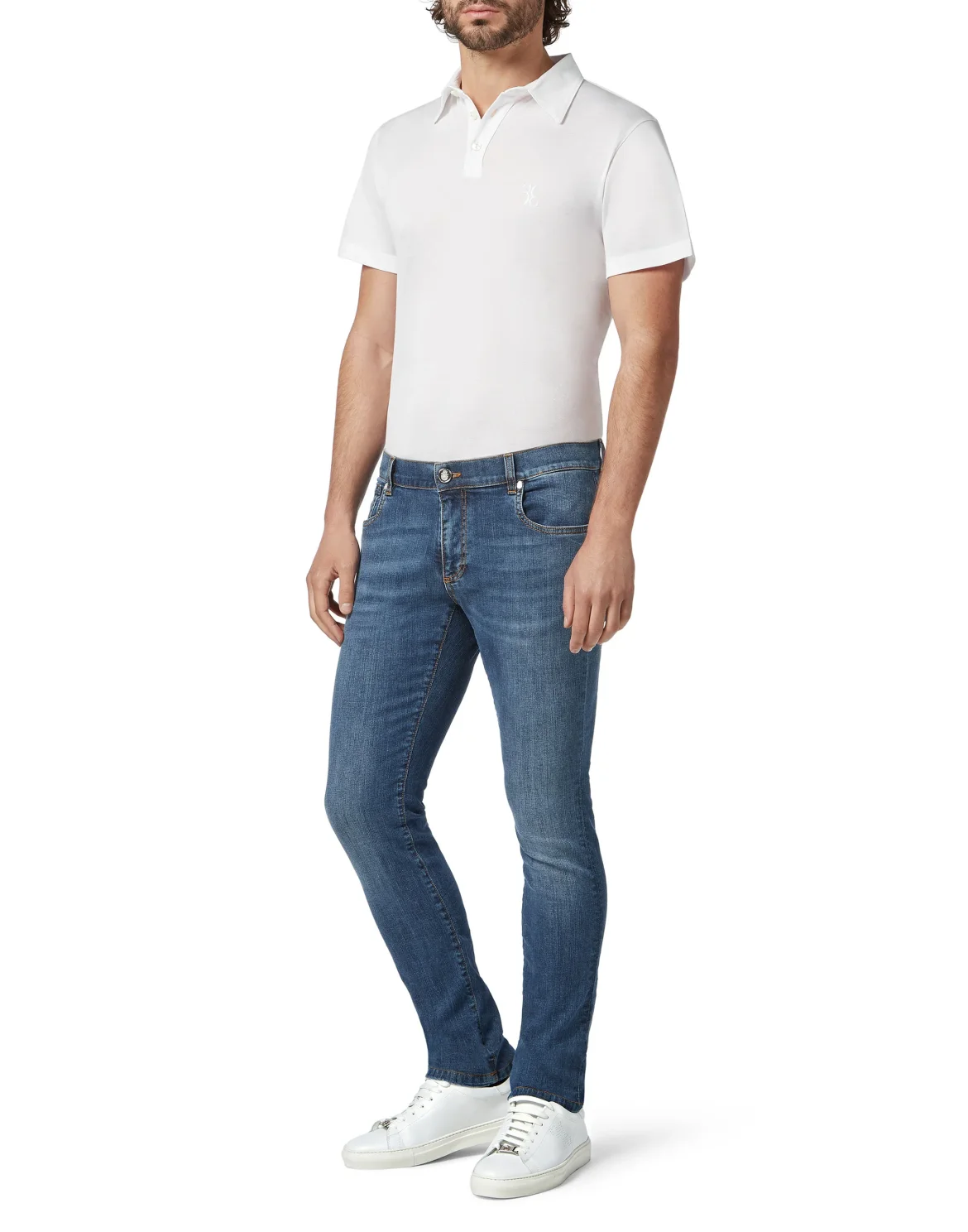 Super slim fit Crest, цвет: Синий
