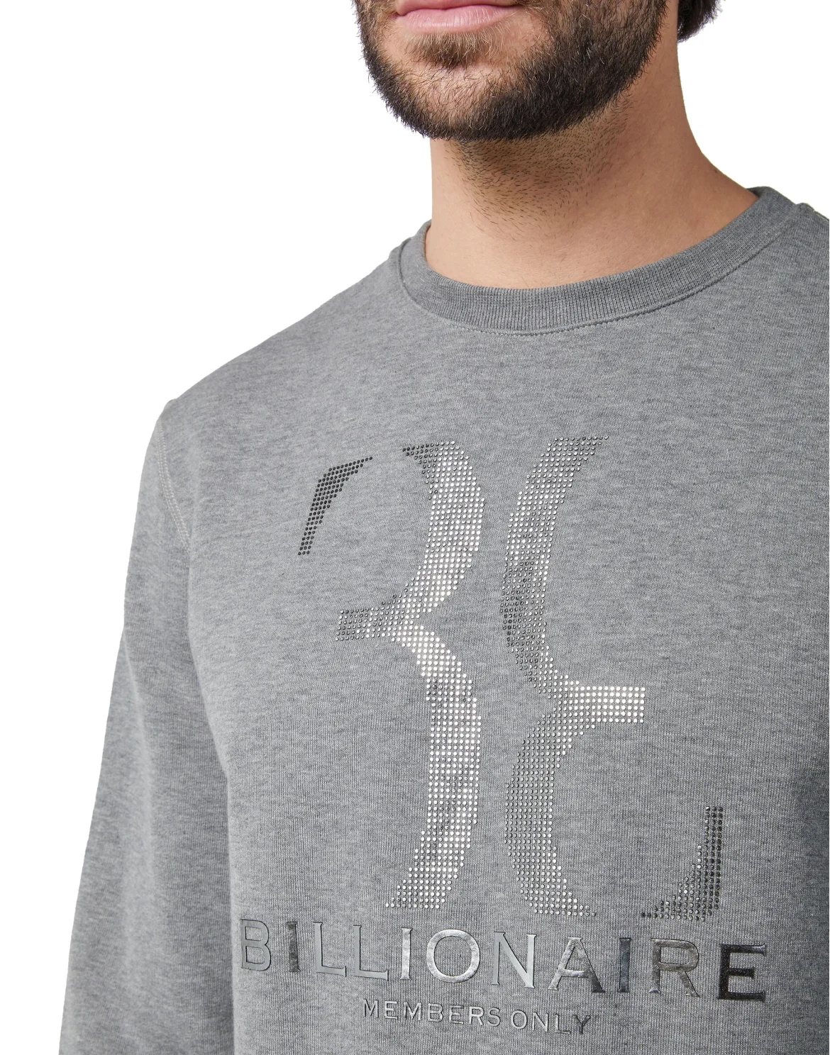Sweatshirt LS Double B, цвет: Серый