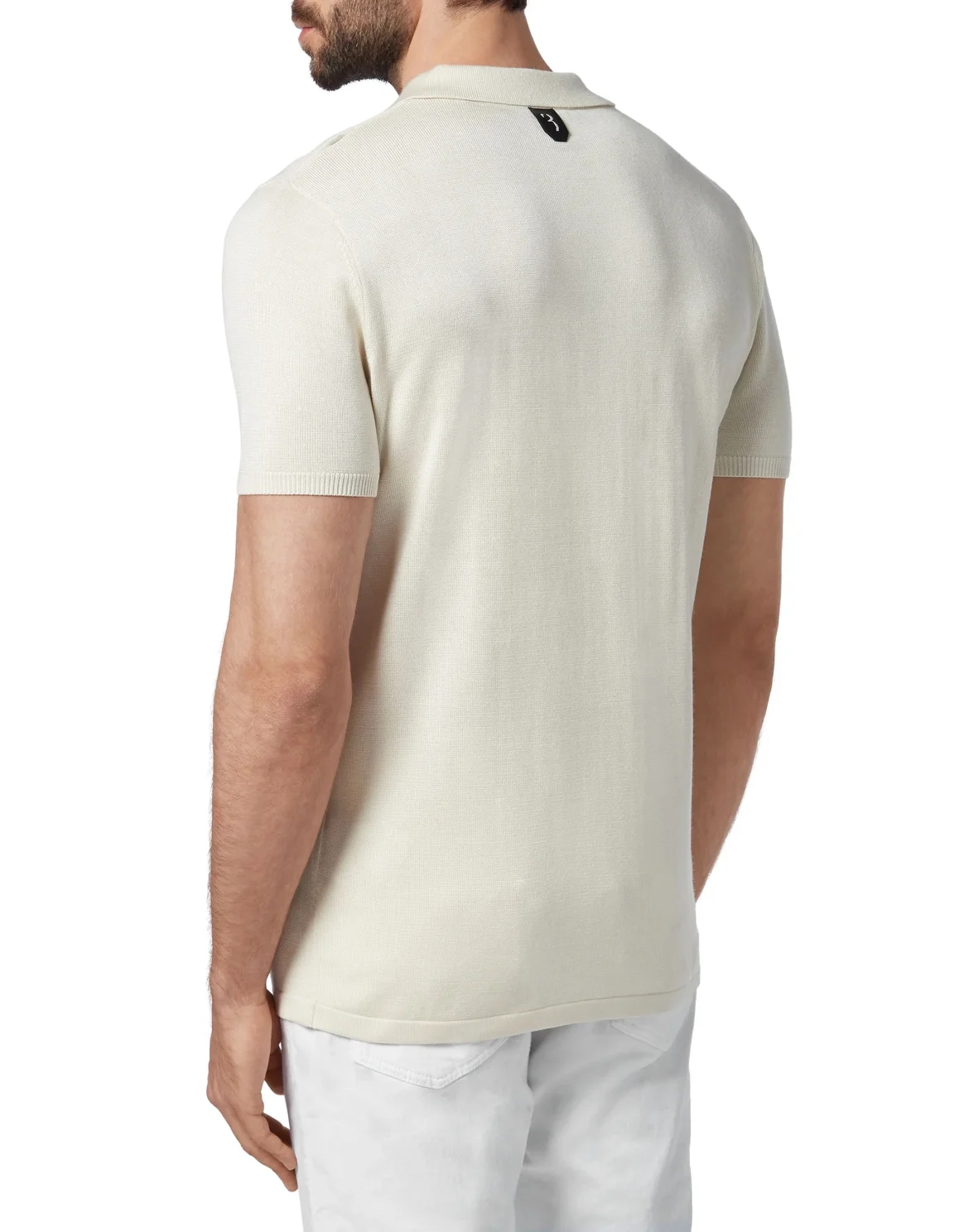 Pullover Polo-Neck SS Crest, цвет: Бежевый
