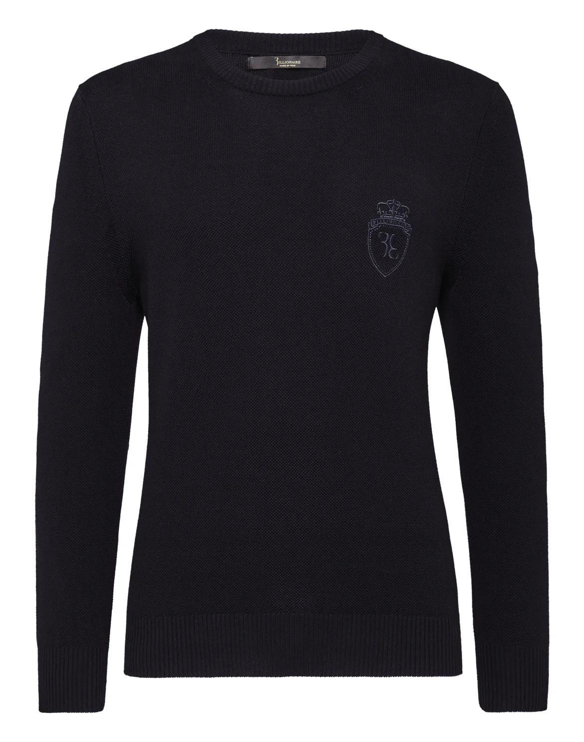 Pullover Round Neck LS Crest, цвет: Синий