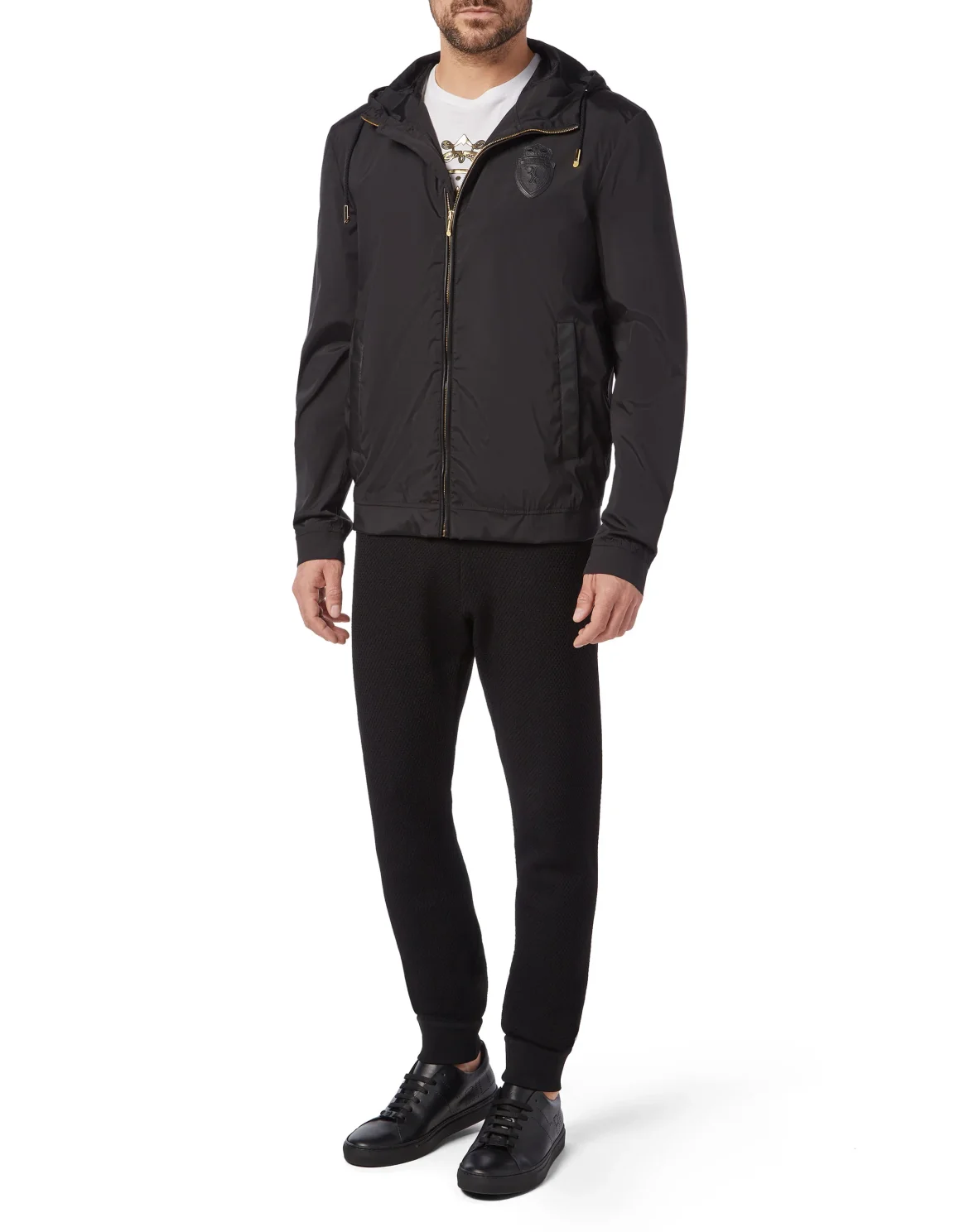Nylon Jacket Crest, цвет: Черный