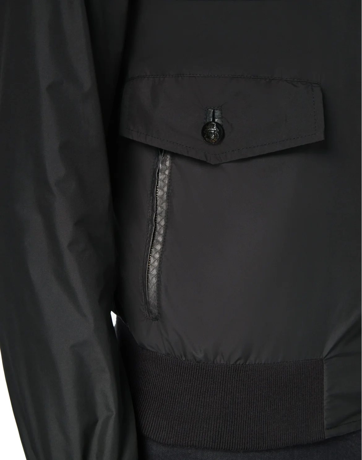 Bomber nylon Luxury, цвет: Черный