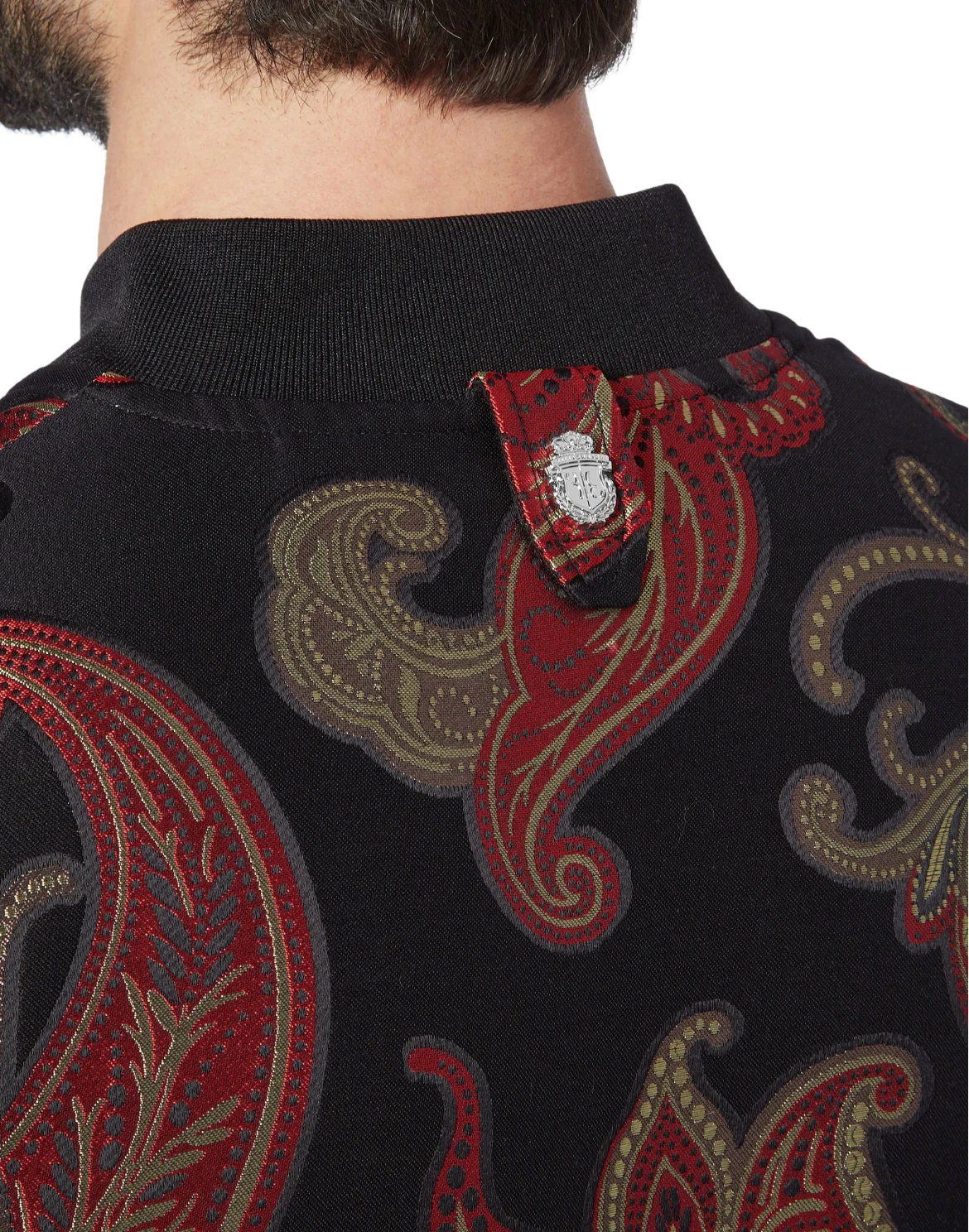 Bomber Paisley, цвет: Черный