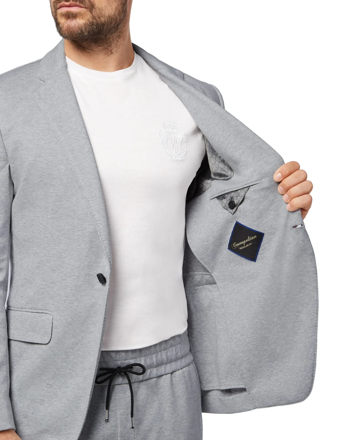 Blazer Members only, цвет: Серый