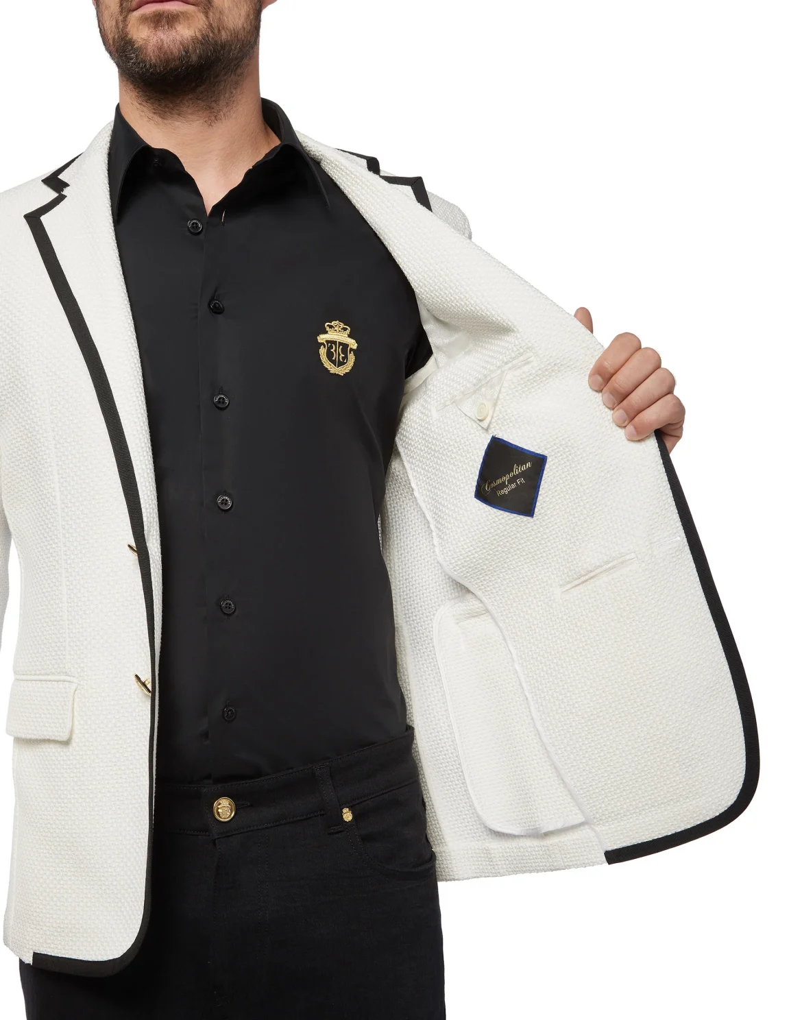 Blazer Double B, цвет: Белый