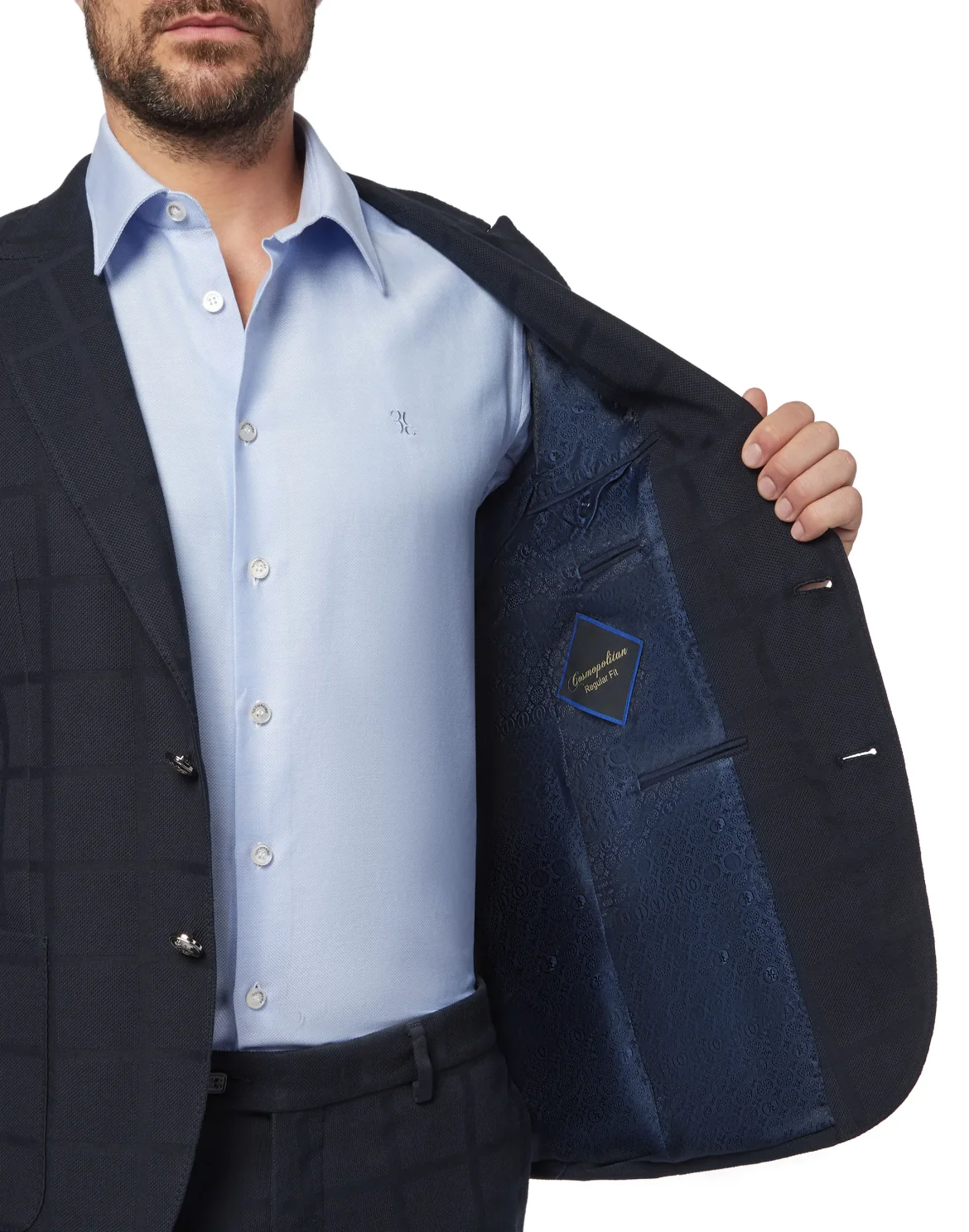 Blazer Crest, цвет: Синий