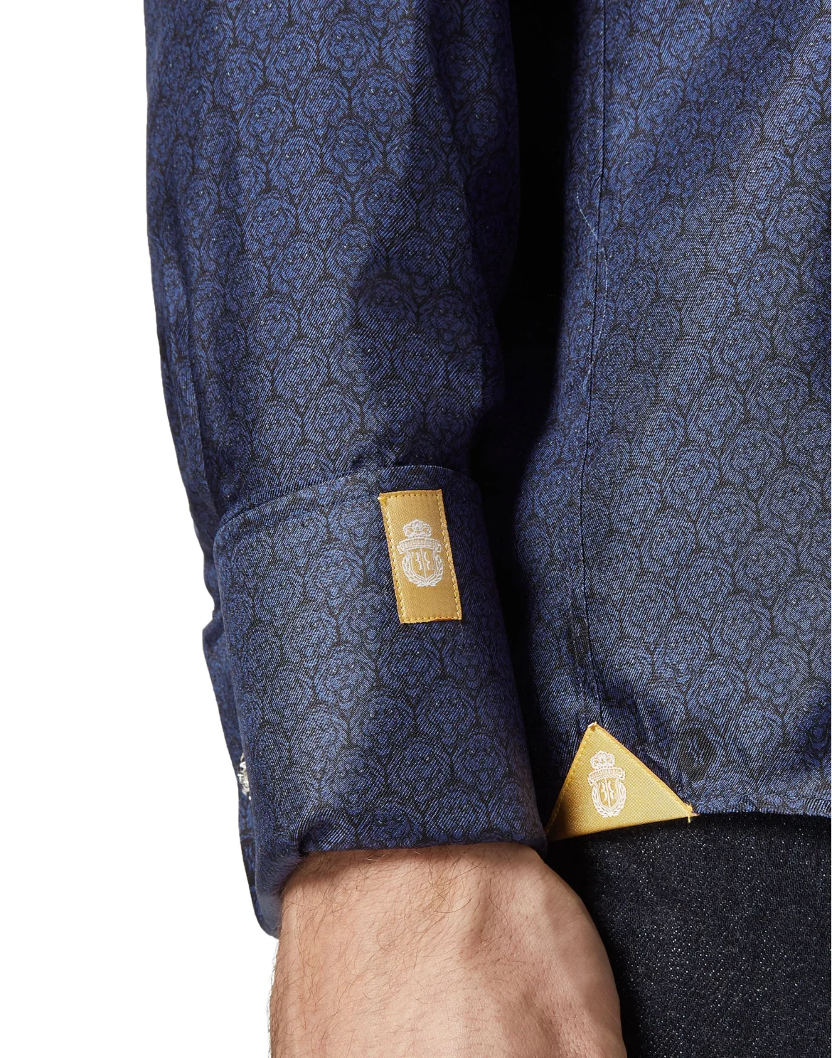 Shirt Gold Cut LS / Milano Lion, цвет: Синий