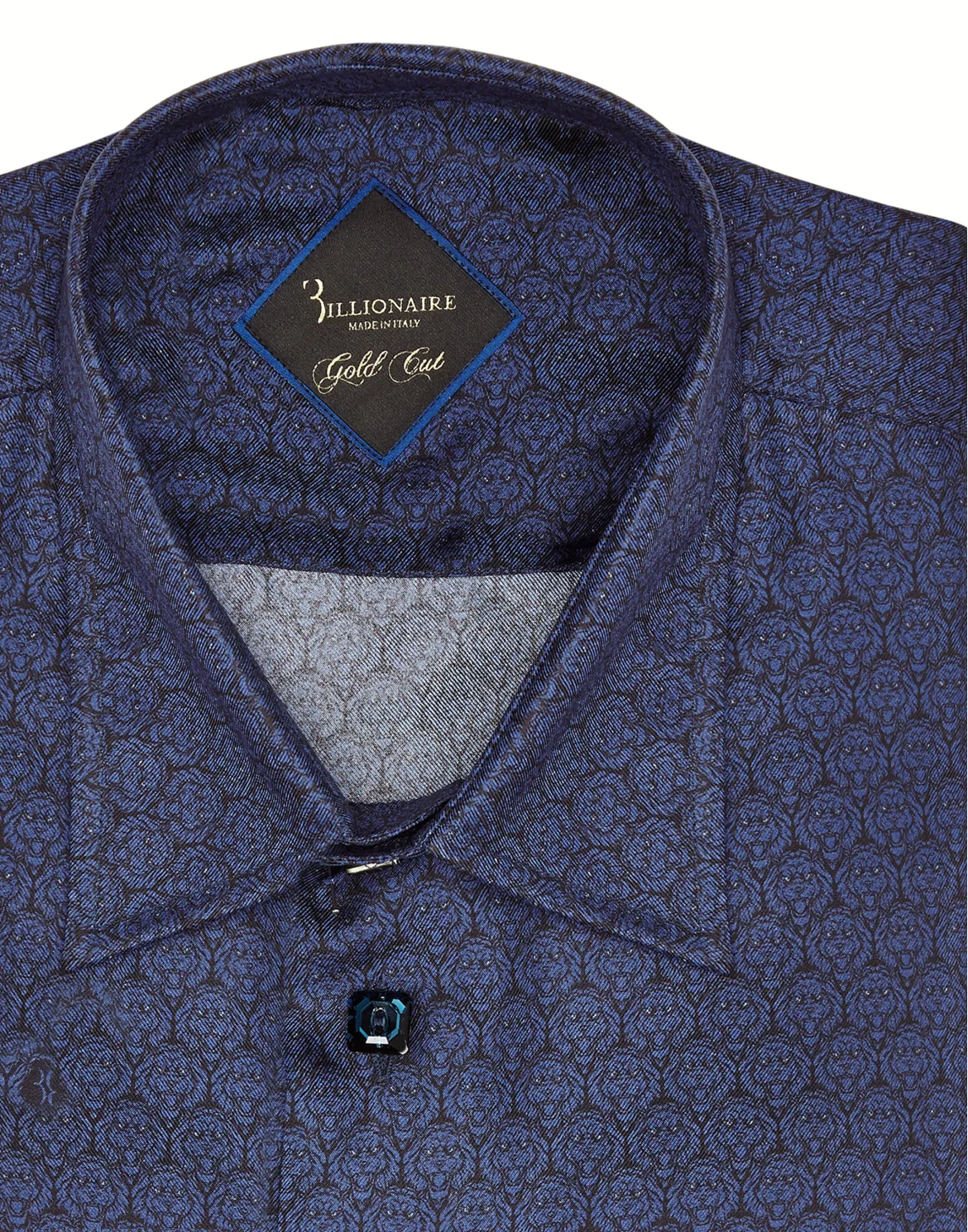 Shirt Gold Cut LS / Milano Lion, цвет: Синий