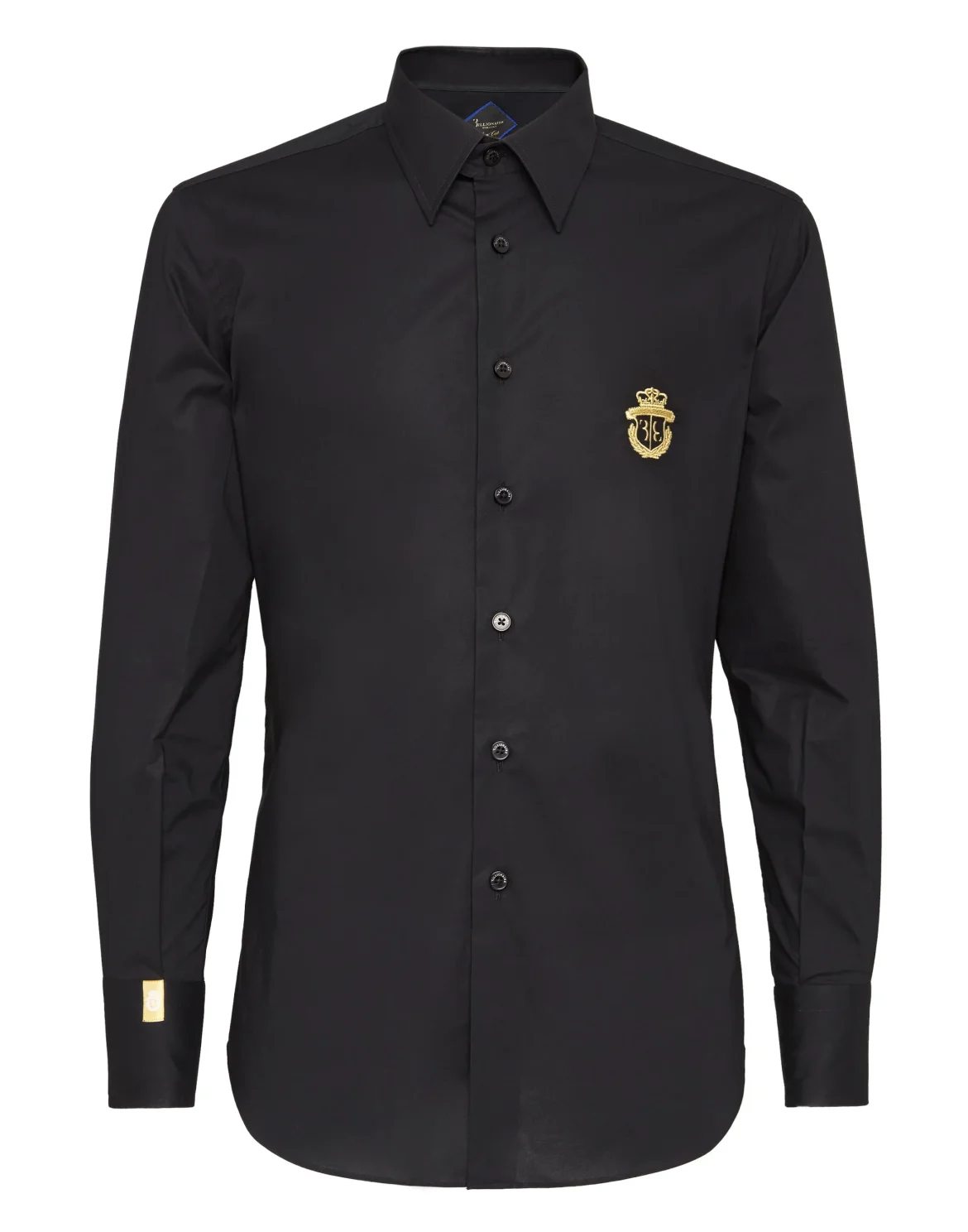 Shirt Silver Cut LS/Milano Crest, цвет: Черный
