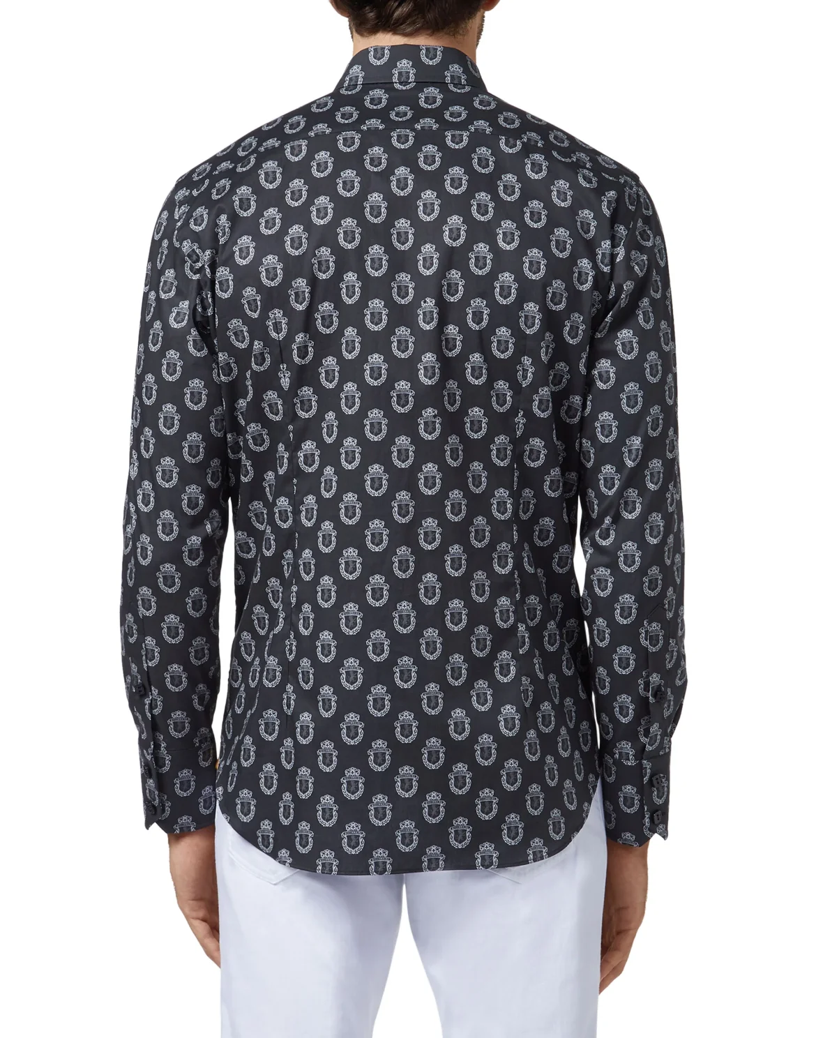 Shirt Silver Cut LS/Milano Lion, цвет: Черный