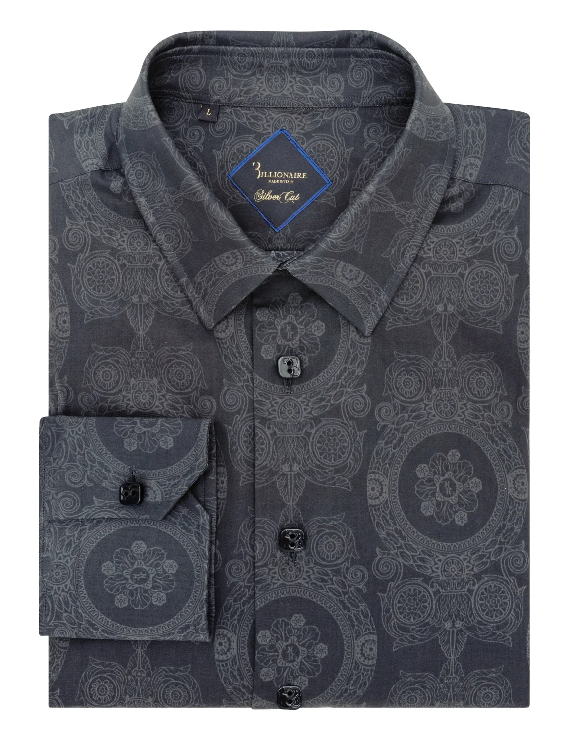 Shirt Silver Cut LS/Cristal Baroque, цвет: Черный