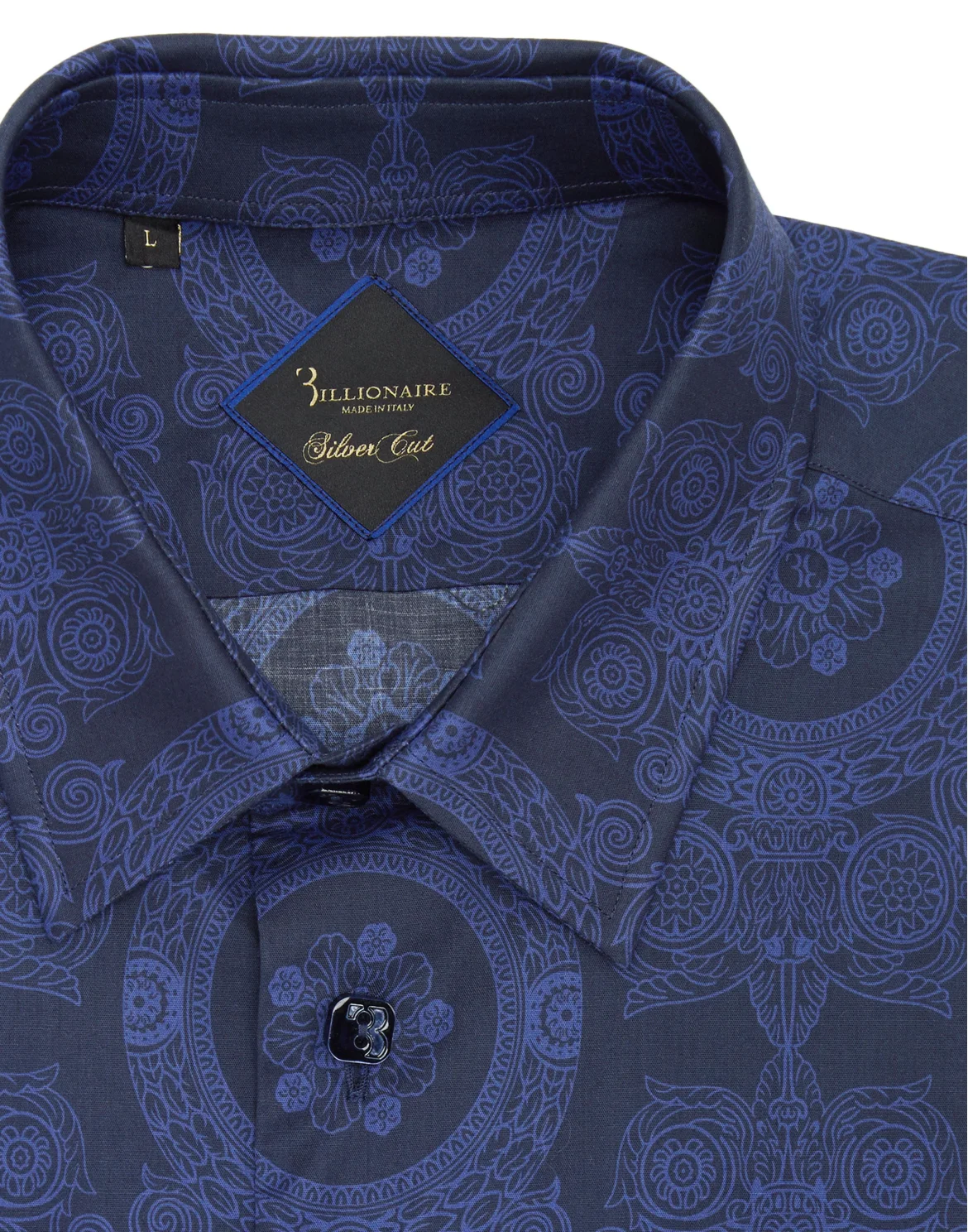 Shirt Silver Cut LS/Cristal Baroque, цвет: Синий