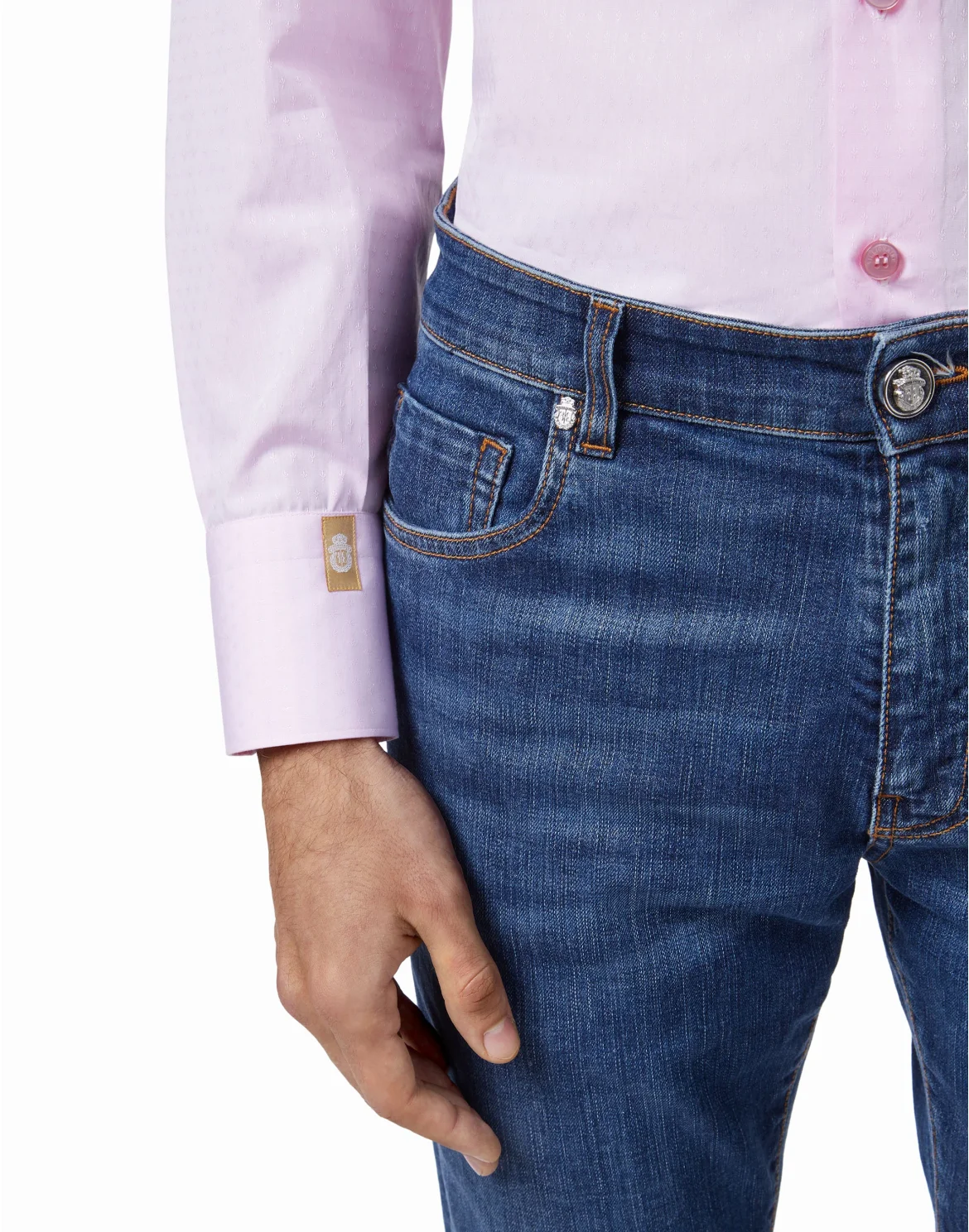 Shirt Silver Cut LS/Milano Giglio, цвет: Розовый