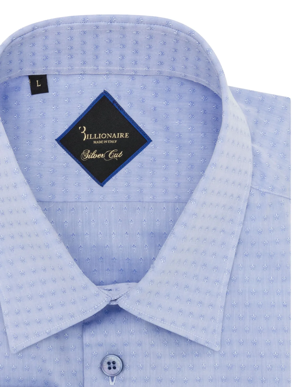 Shirt Silver Cut LS/Milano Giglio, цвет: Синий