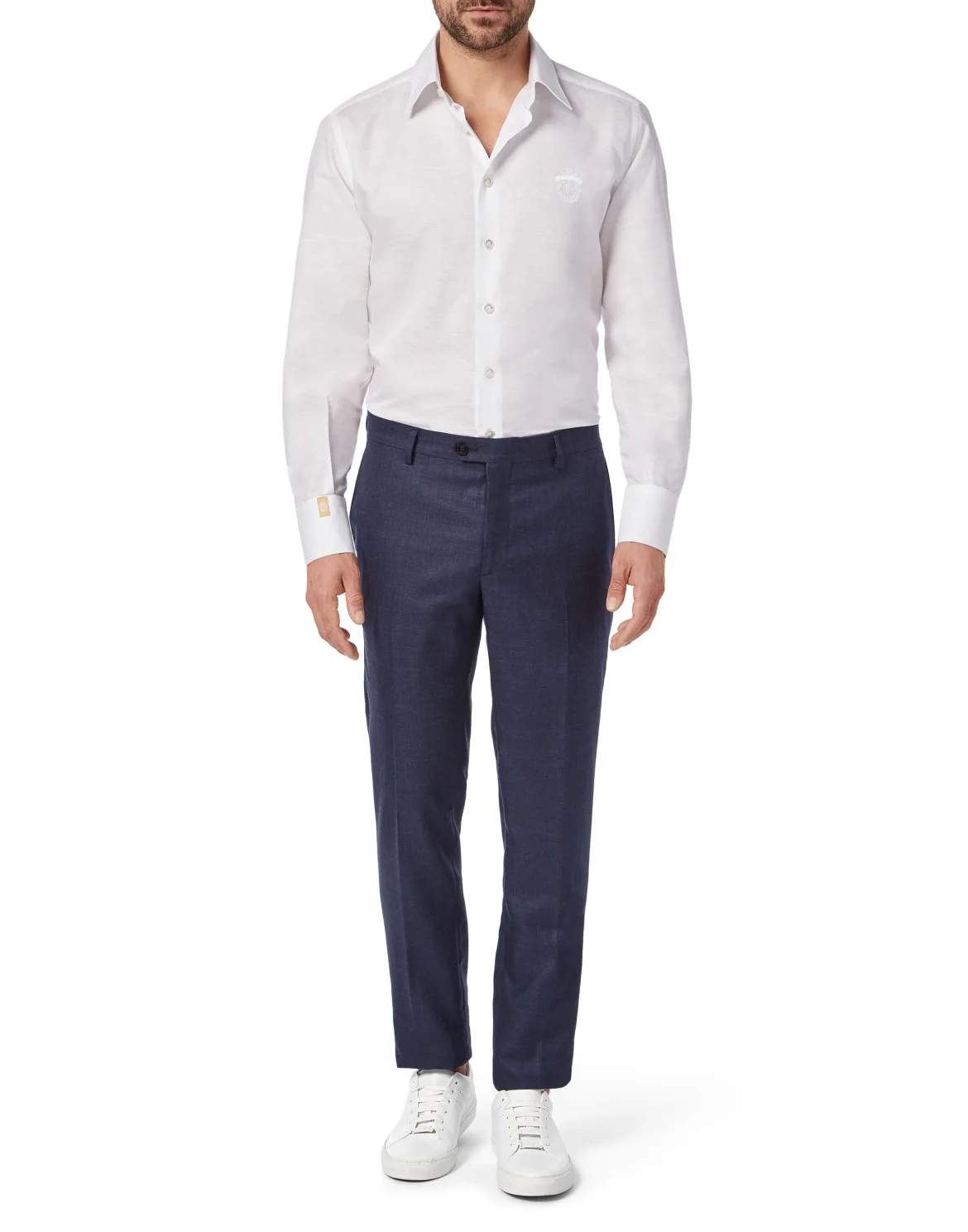 Shirt Silver Cut LS/Milano Crest, цвет: Белый