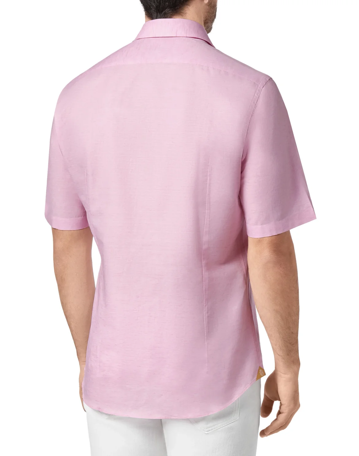Shirt Silver Cut SS/Milano Crest, цвет: Розовый