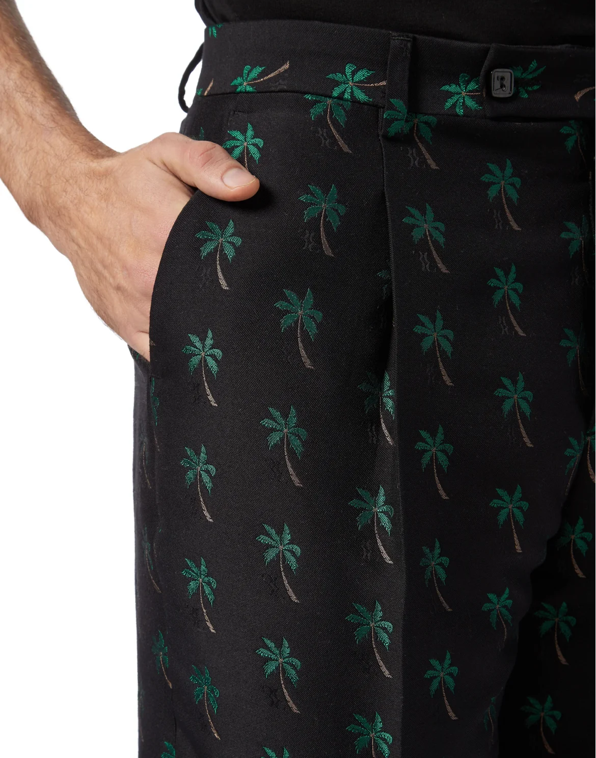Short Trousers Slim Fit FS Palms, цвет: Черный