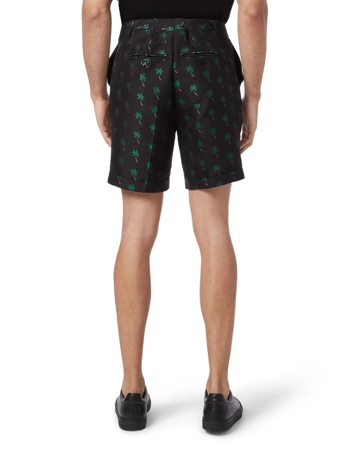 Short Trousers Slim Fit FS Palms, цвет: Черный