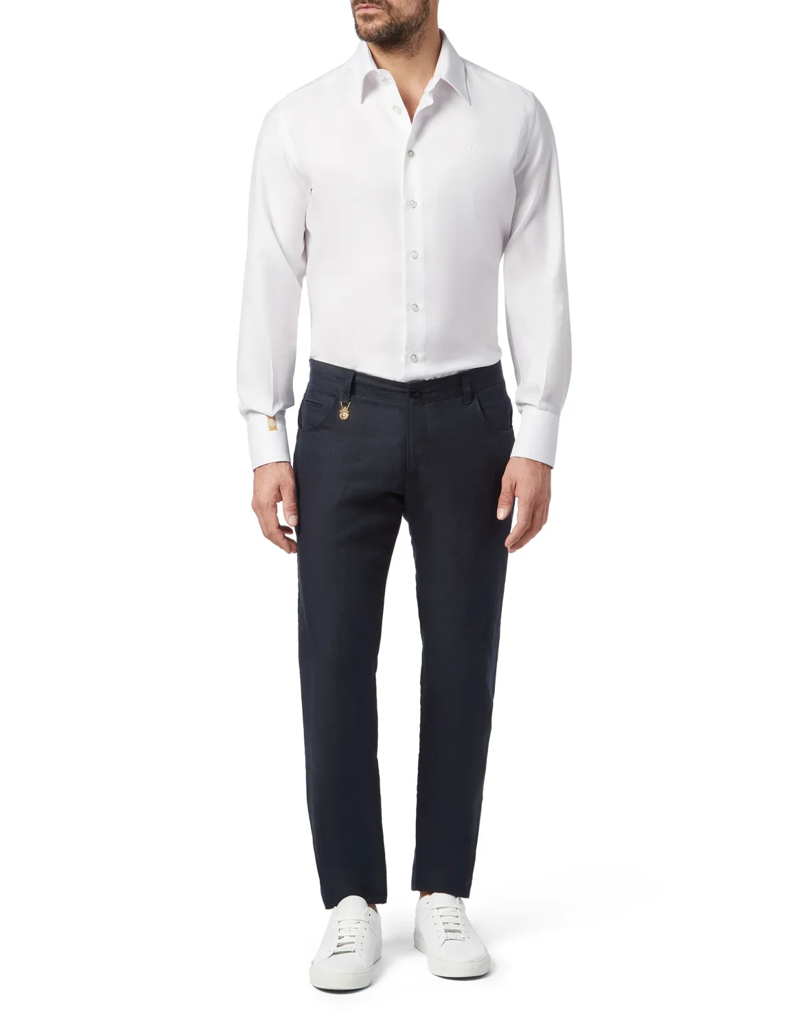 Slim Trousers Crest, цвет: Синий
