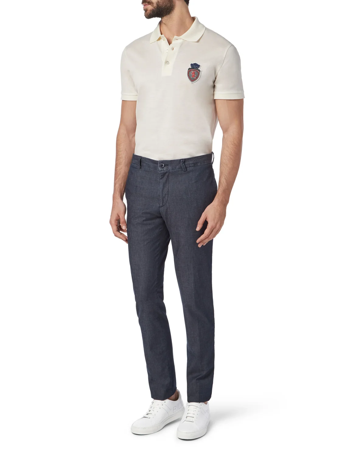 Long Trousers Chino Regular Fit Double B, цвет: Синий