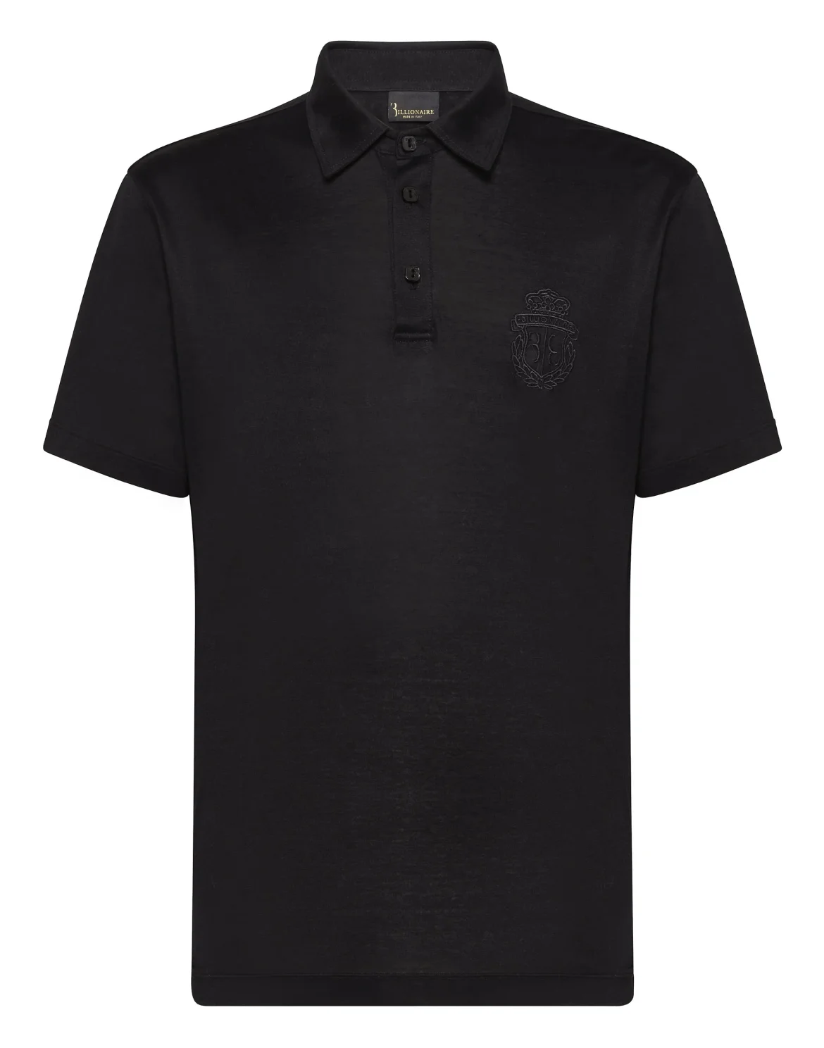 Polo shirt SS Crest, цвет: Черный