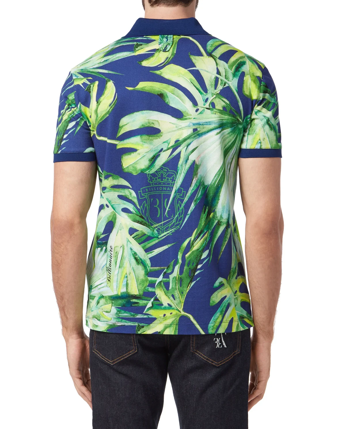 Polo shirt SS Palms, цвет: Синий